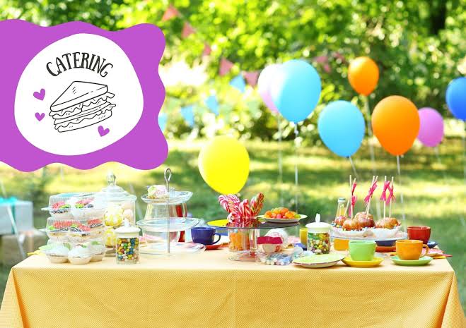 Birthday and party catering setup by Khidmat