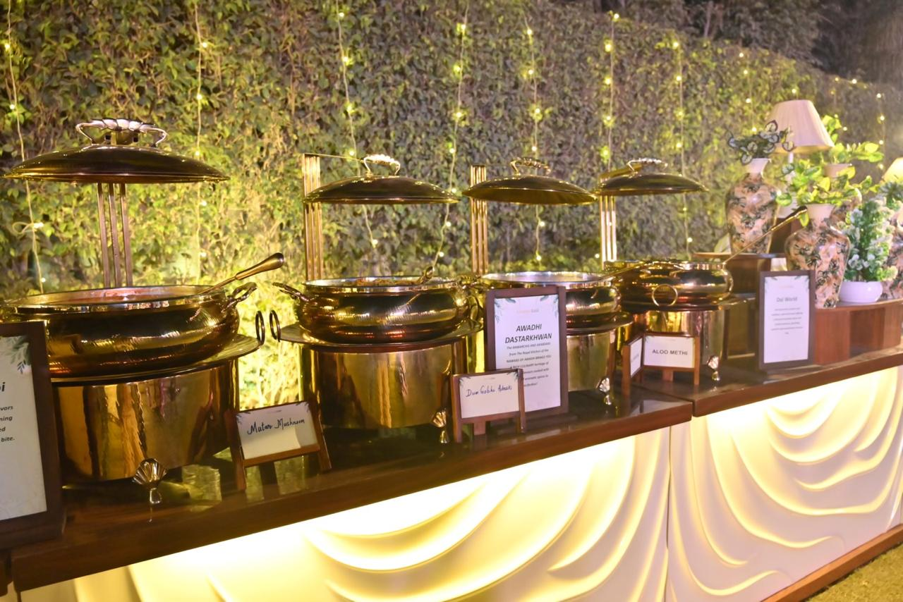 Khidmat event catering setup